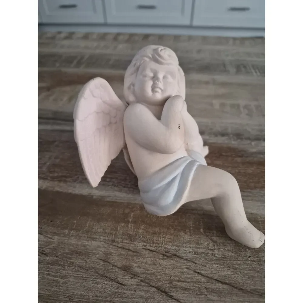 Sleeping Angel Cherub Mini Figurine
